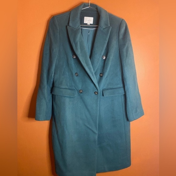 NWOT LOFT Double Breasted Coat - Picture 3 of 6